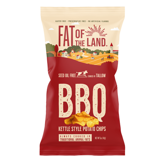 Back Porch BBQ Tallow-Cooked Chips- 2 pack